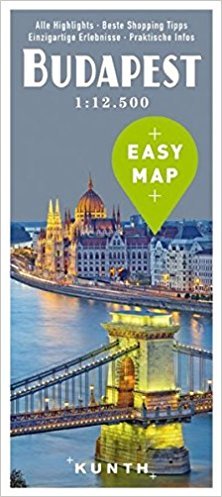 Budapest Easy Map 1:12 500