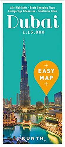 Dubai Easy Map 1:15 000