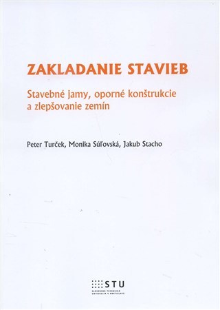 Kniha Zakladanie stavieb - Turček Peter