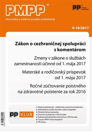 PMPP 9-10 2017 Zákon o cezhraničnej spolupráci s komentárom