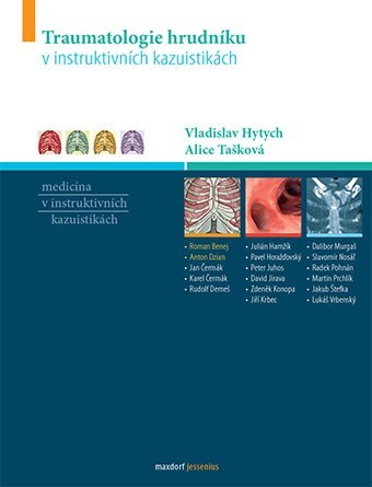 Kniha Traumatologie hrudníku v instruktivních kazuistikách