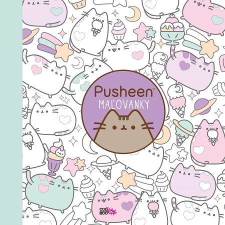 Kniha Pusheen maľovanky