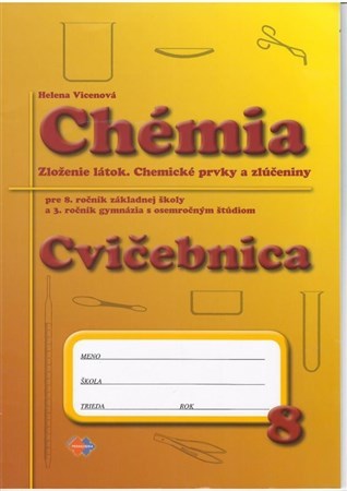 Cvičebnica - Chémia pre 8. ročník základnej školy