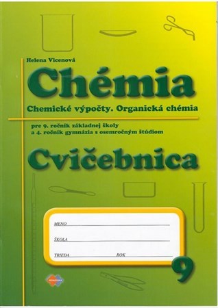 Cvičebnica - Chémia pre 9. ročník základnej školy