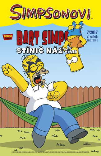 Kniha Simpsonovi - Bart Simpson 7/2017 - Stínič názvu