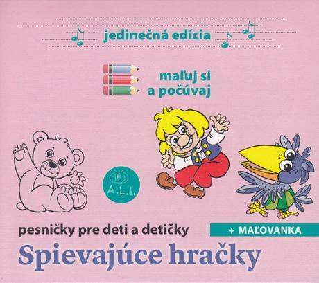 Spievajúce hračky - maľuj si a počúvaj CD