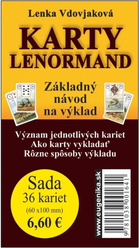 Karty Lenormand (sada: karty + brožúrka)