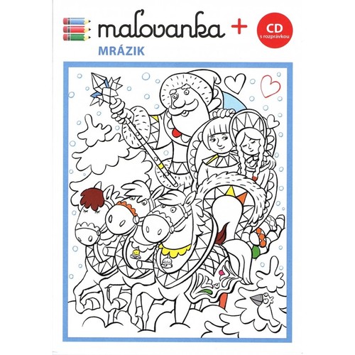 Maľovanka + CD - Mrázik