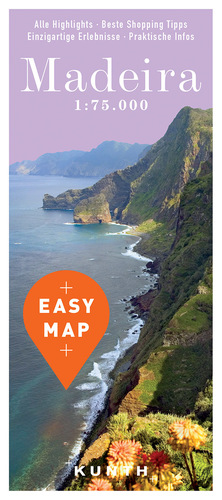 Madeira 1:75 000 Easy Map