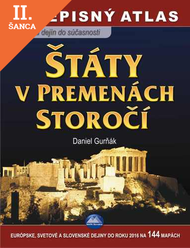 Lacná kniha Dejepisný atlas - Štáty v premenách storočí