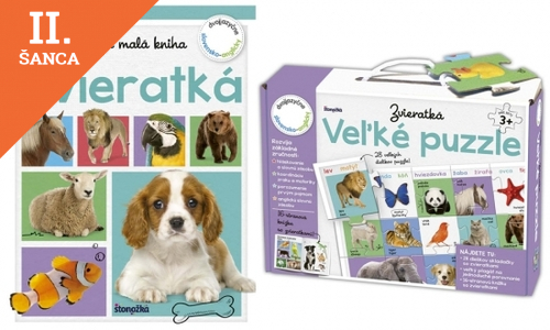 Lacná hra Veľké puzzle: Zvieratká