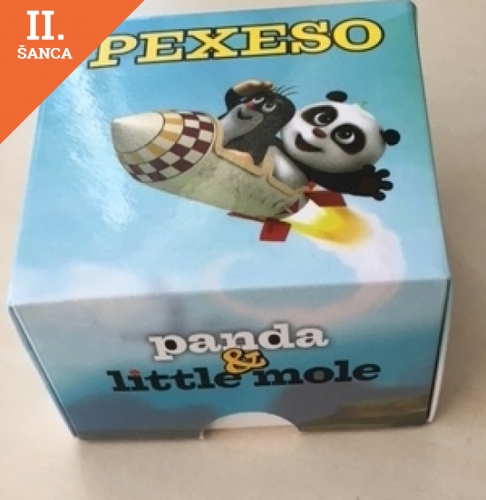 Lacná hra Pexeso Krtko a panda