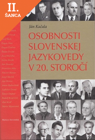 Lacná kniha Osobnosti slovenskej jazykovedy v 20. storočí