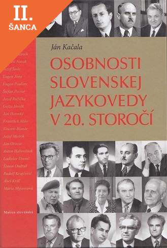 Lacná kniha Osobnosti slovenskej jazykovedy v 20. storočí