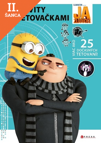 Lacná kniha Ja zloduch 3 Aktivity s tetovačkami