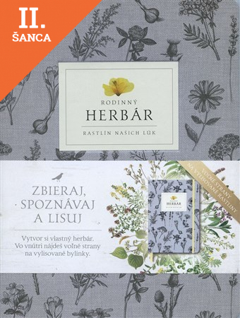 Lacná kniha Rodinný herbár rastlín našich lúk so žltou stužkou