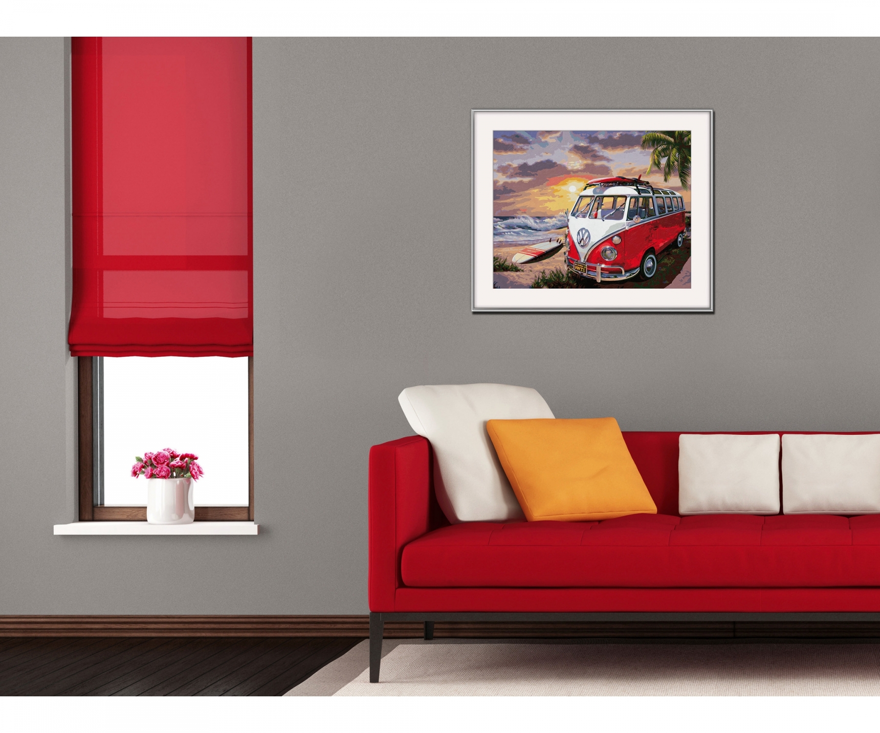 Maľovanie podľa čísel Volkswagen Bus T1 (40x50 cm) Schipper