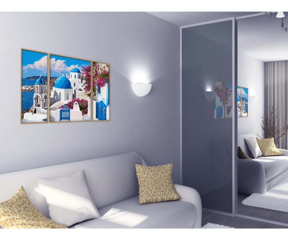 Maľovanie podľa čísel Santorini- (50x80 cm) Schipper