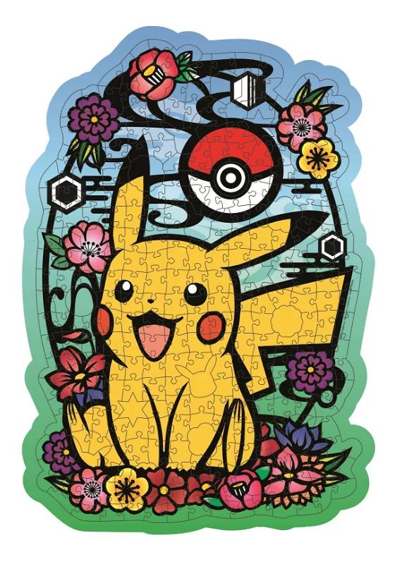 Drevené puzzle Pikachu 300 Ravensburger