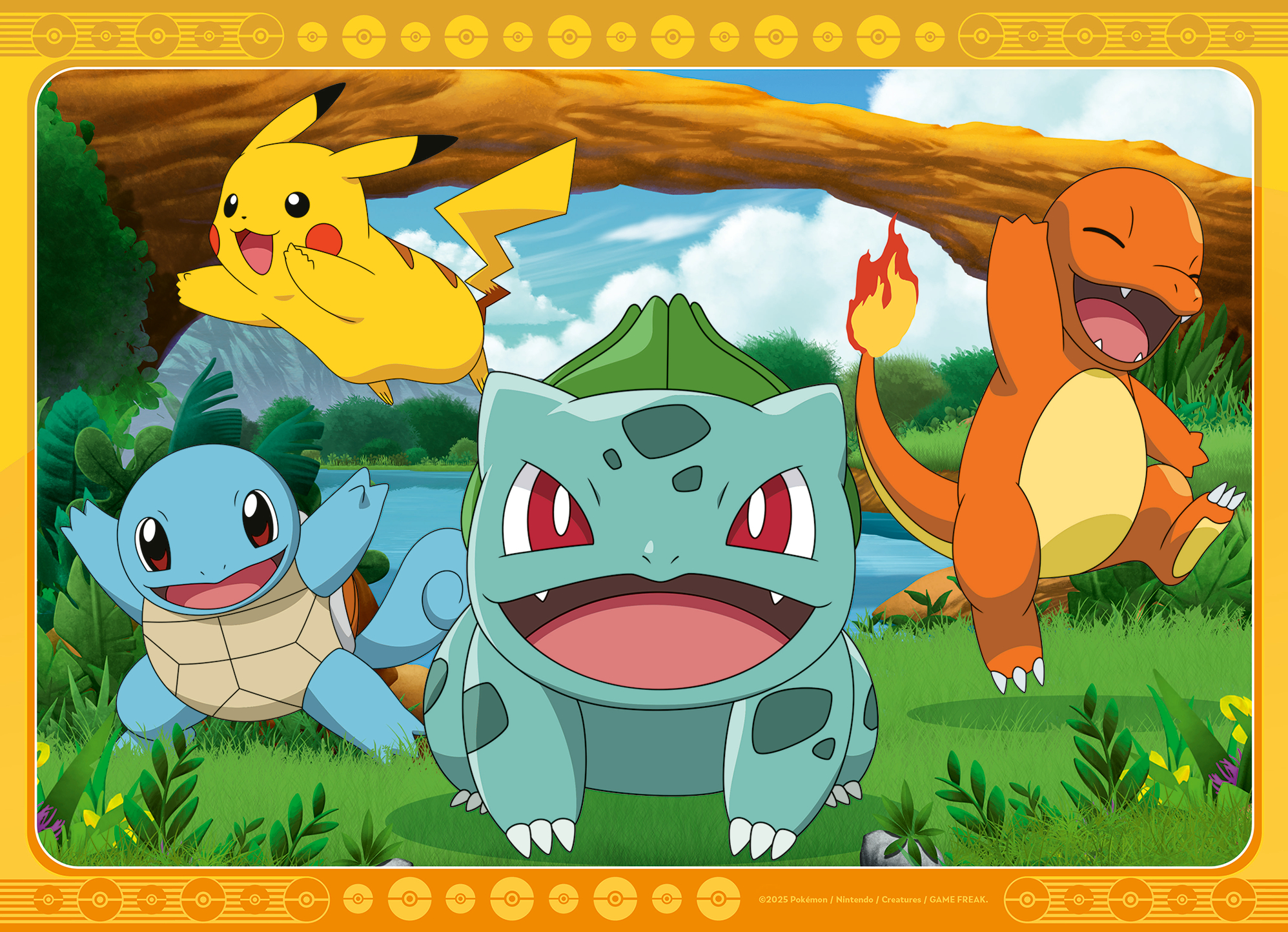 Pokémon 4x100 dielikov