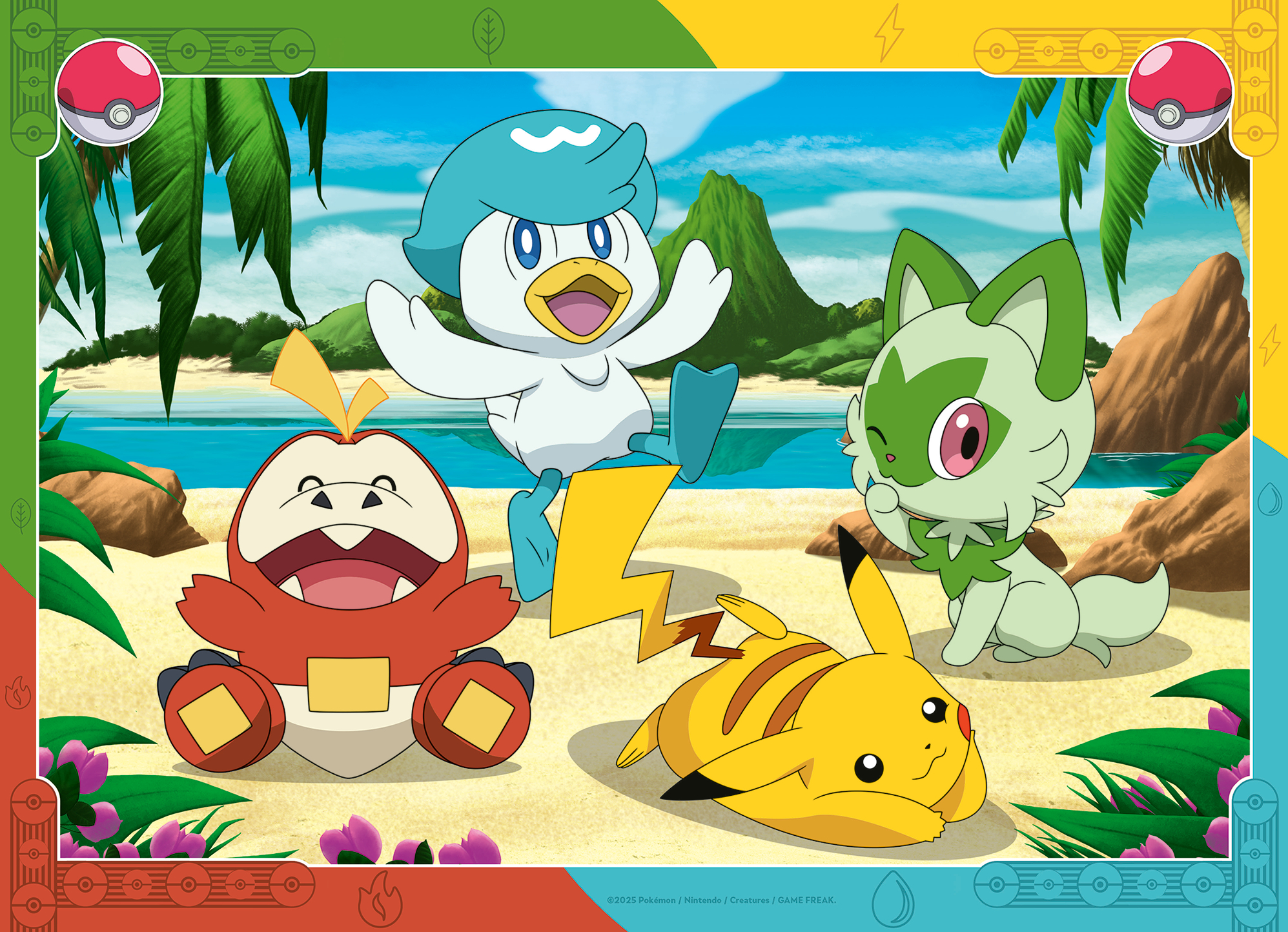 Pokémon 4x100 dielikov