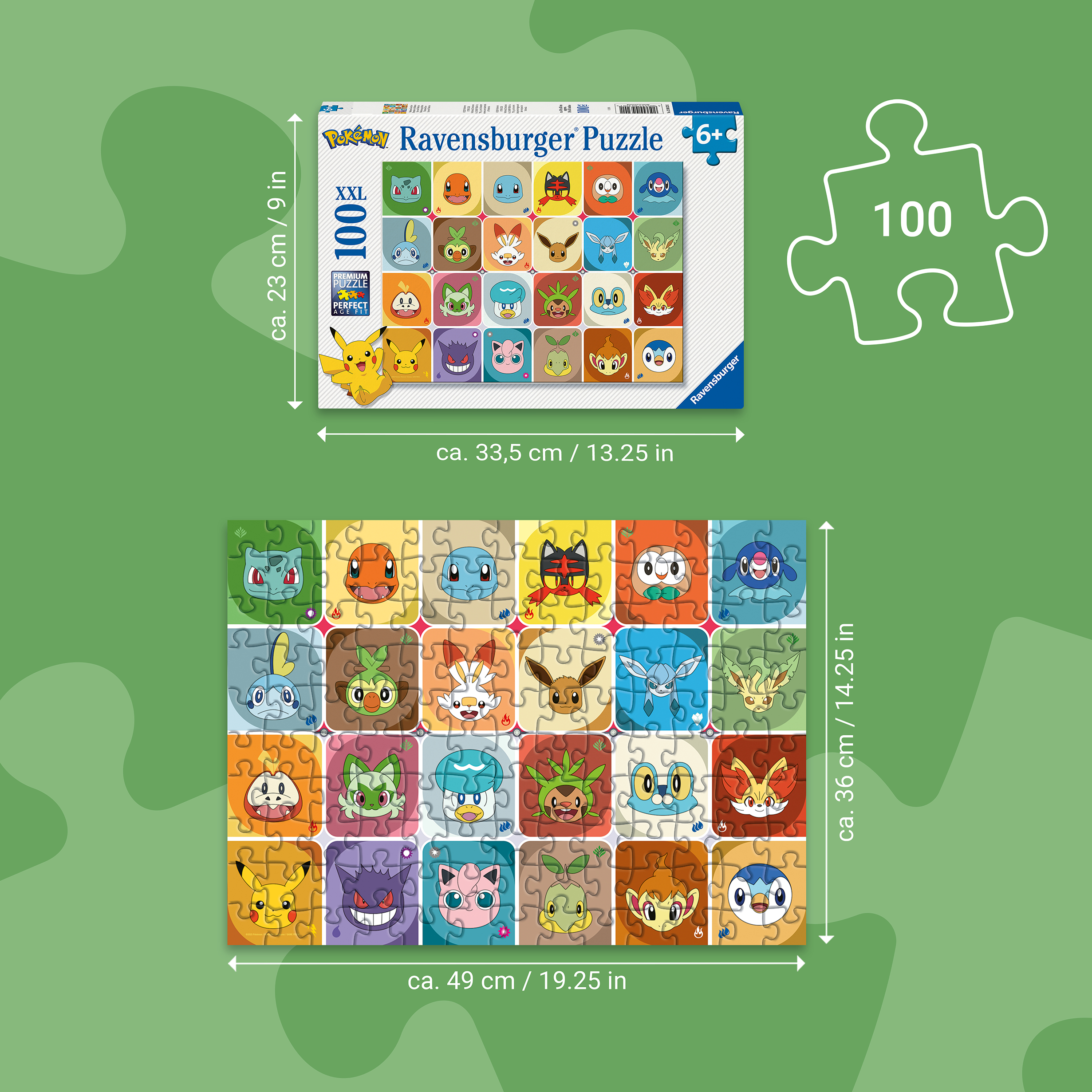 Pokémon 100 dielikov