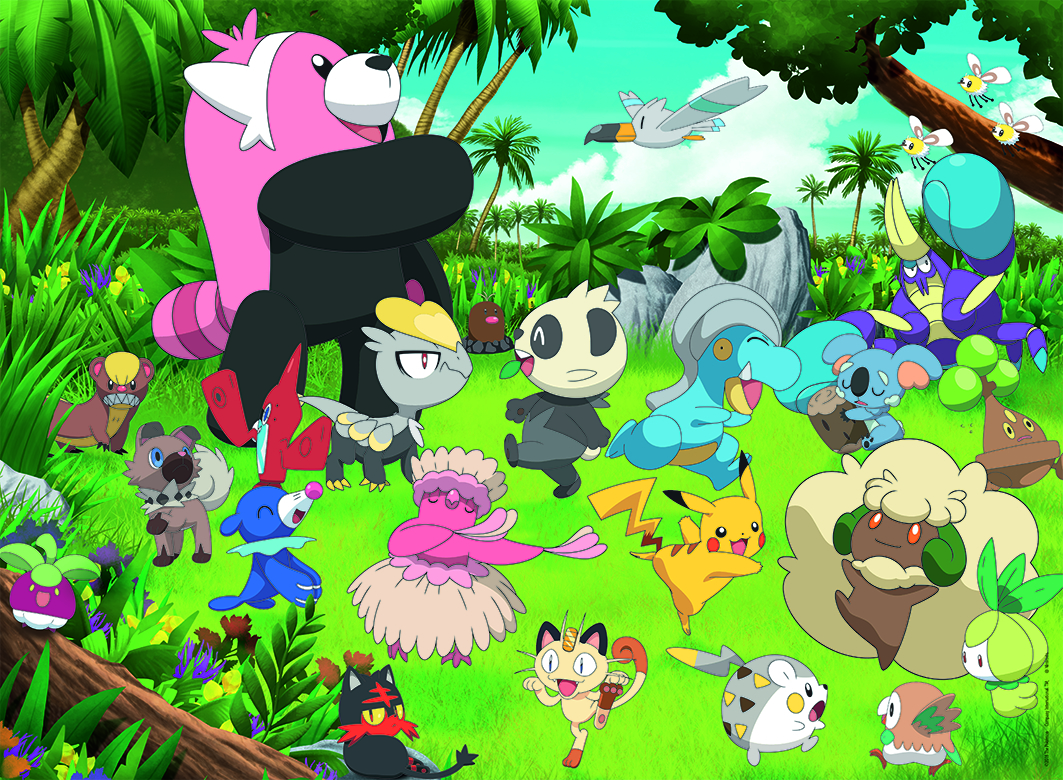 Puzzle Pobláznení Pokémoni 300 XXL Ravensburger