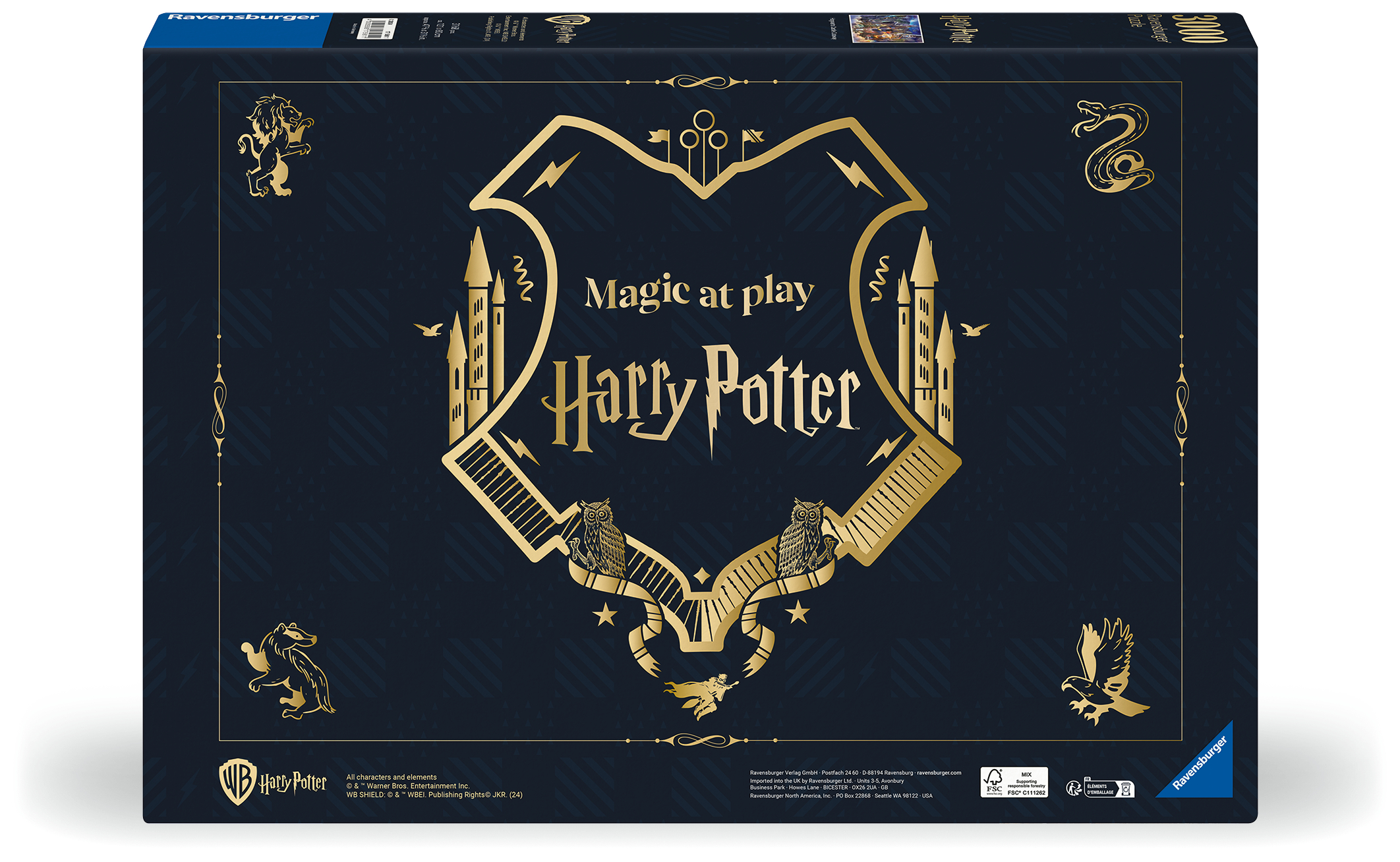 Harry Potter: Rokfortský hrad 3000 dielikov