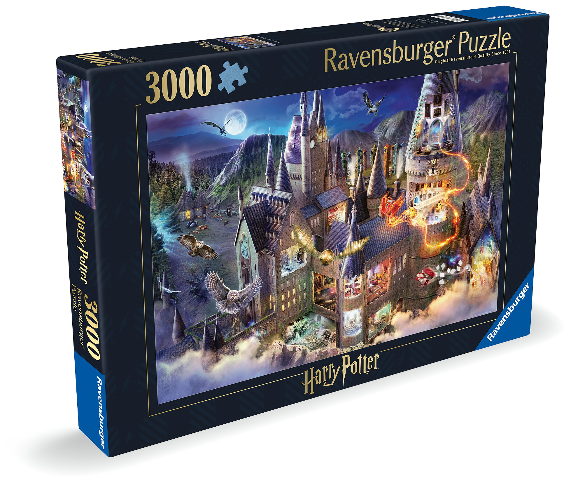 Harry Potter: Rokfortský hrad 3000 dielikov