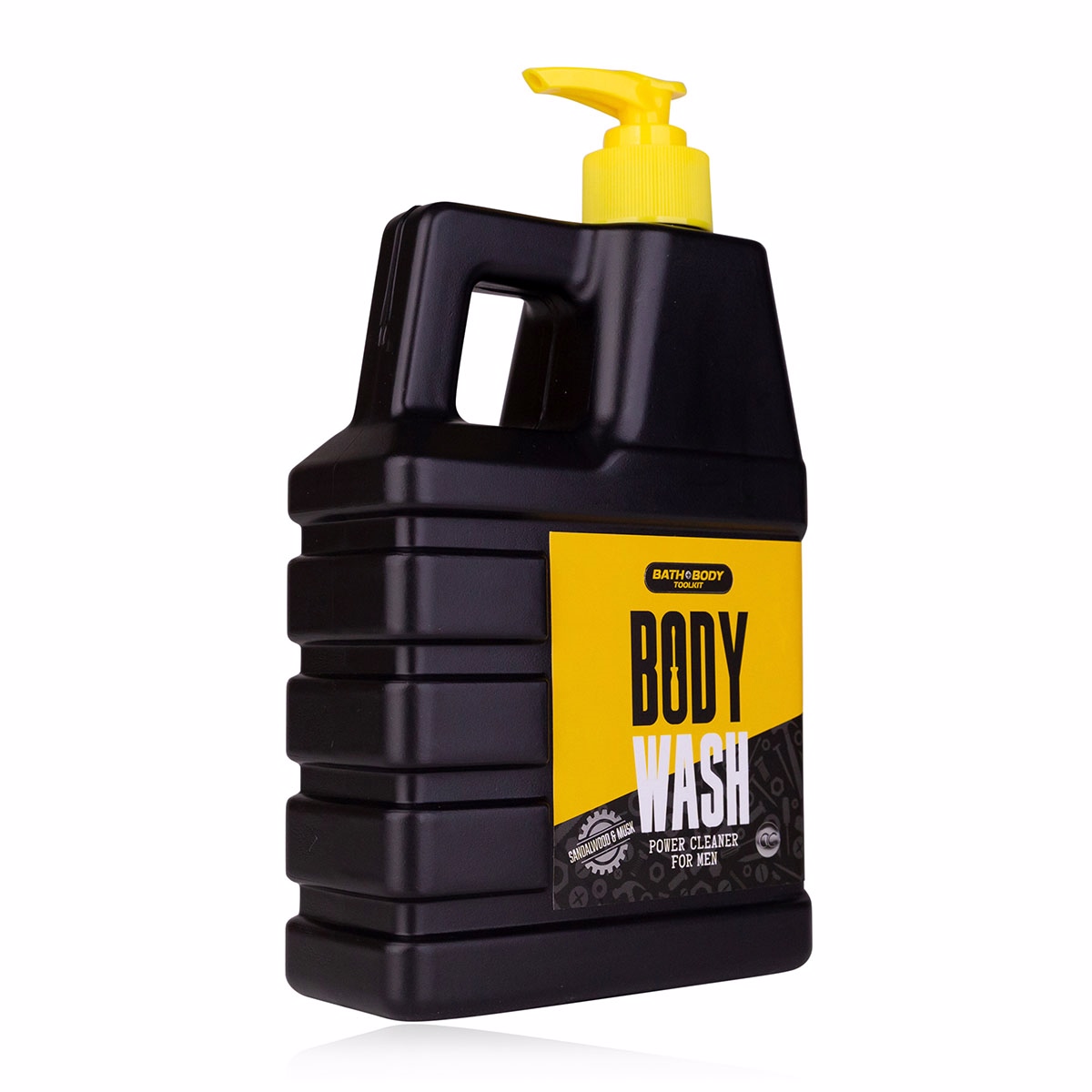 Sprchový gél 740ml Bath and Body toolkit v tvare olejovej plechovky XL s pumpičkou ACCENTRA