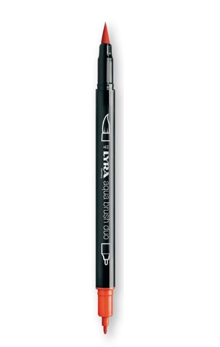Lyra Aqua Brush Duo sada v plastovom obale pastelové odtiene 6 ks