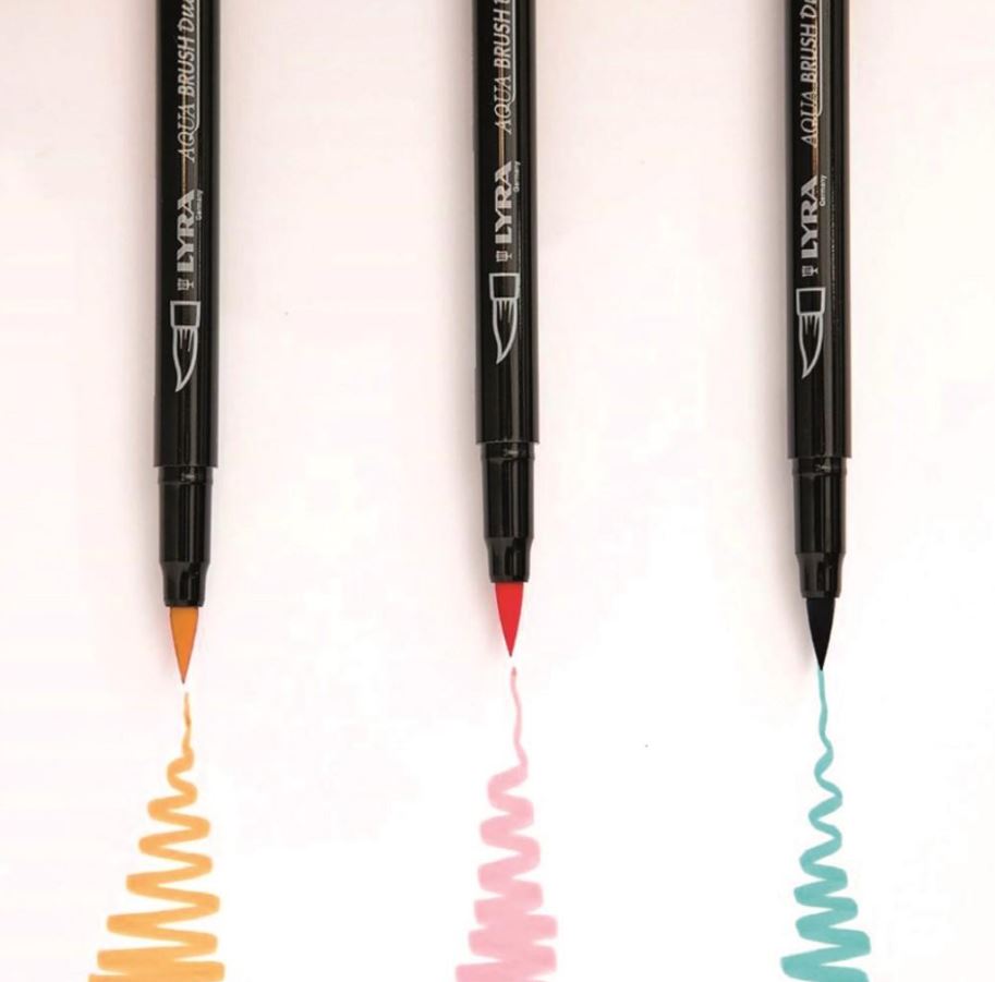 Lyra Aqua Brush Duo sada v papierovej krabičke 12 ks