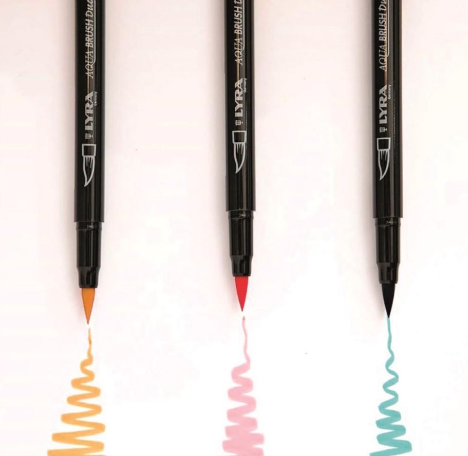 Lyra Aqua Brush Duo sada v papierovej krabičke 24 ks