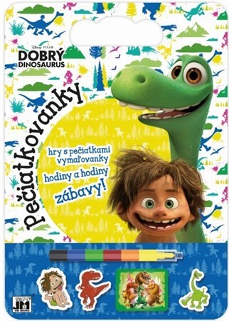 Kniha Pečiatkovanky - Dobrý dinosaurus