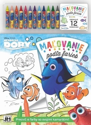 Maľovanie podľa farieb - Hľadá sa dory