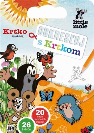 Kniha Obkresľuj s Krtkom - Krtko