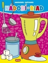 Kniha Omalovánky / Maľovanky - Nádobí / Riad