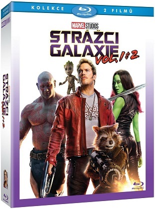 Strážci Galaxie + Strážci Galaxie vol. 2  2BD