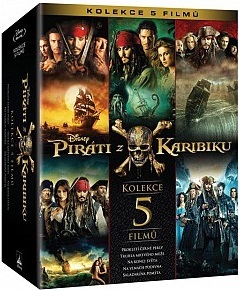 Piráti z Karibiku kolekce 1.-5. 5BD