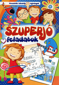 Szuperjó feladatok - Útvesztők, kifestők, rejtvények
