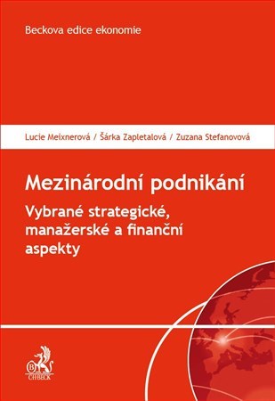 Mezinárodní podnikání - Šárka Zapletalová