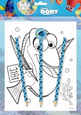 Dory - Vymaľovanková súprava s gumou