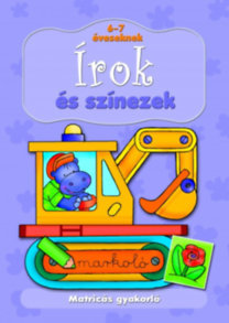 Írok és színezek 6-7 éveseknek - Matricás gyakorló