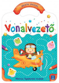 Kreatív óvodás - Vonalvezető - Matricás foglalkoztató kicsiknek
