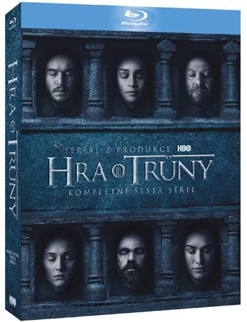 Kniha Hra o trůny 6. série 4BD (VIVA balení)