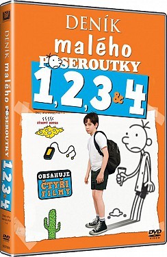 Deník malého poseroutky 1-4 (4DVD)