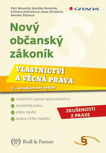 Kniha Nový občanský zákoník - Vlastnictví a věcná práva
