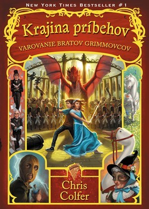 Kniha Krajina príbehov 3: Varovanie bratov Grimmovcov - Chris Colfer