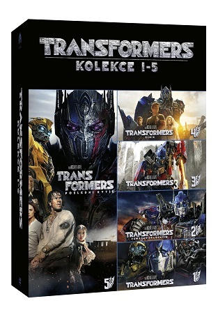 Transformers: kolekce 1-5  5DVD