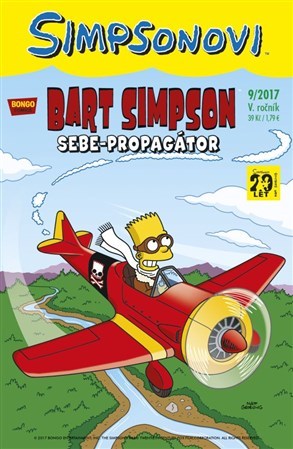 Kniha Simpsonovi - Bart Simpson 9/2017 - Sebe-
